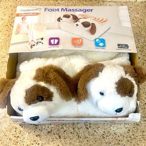 Health touch Puppy Foot Massager. Vibration. NIB. Plush Beagle Puppy, AnimalLove